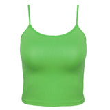 Girls Seamless Camisole - Green, Girls Shameez Camisole & Biddies, Chase Value, Chase Value
