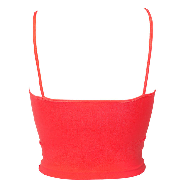 Girls Seamless Camisole - Red