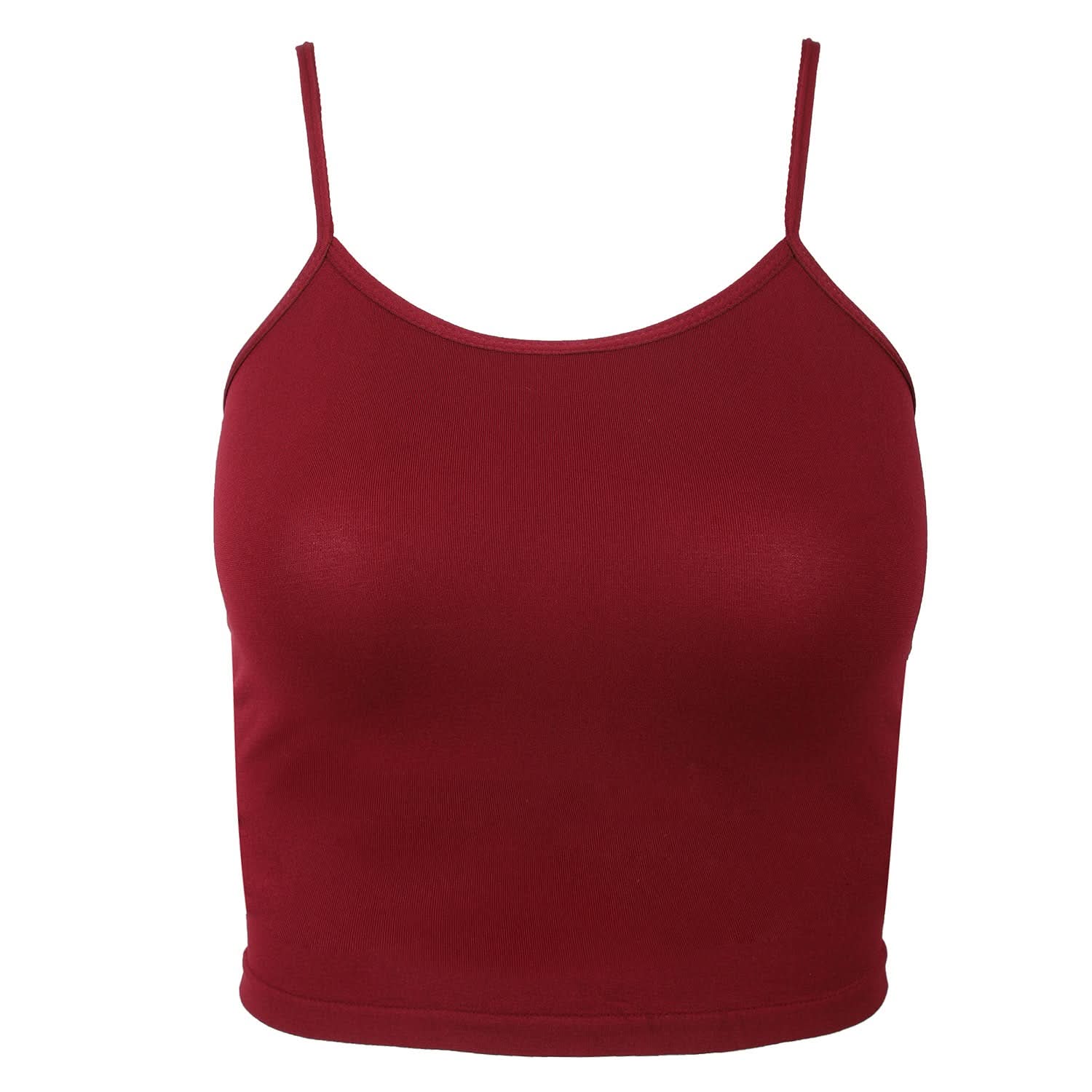 Girls Seamless Camisole - Maroon, Girls Shameez Camisole & Biddies, Chase Value, Chase Value