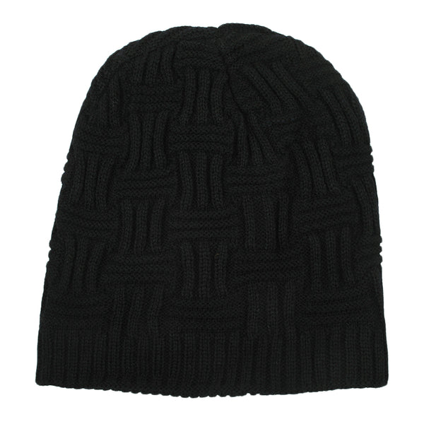 Man's Wollen Cap - Black