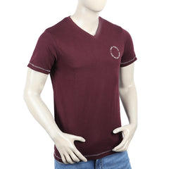 Eminent Men's Round Neck Half Sleeves Printed T-Shirt - Port Royale