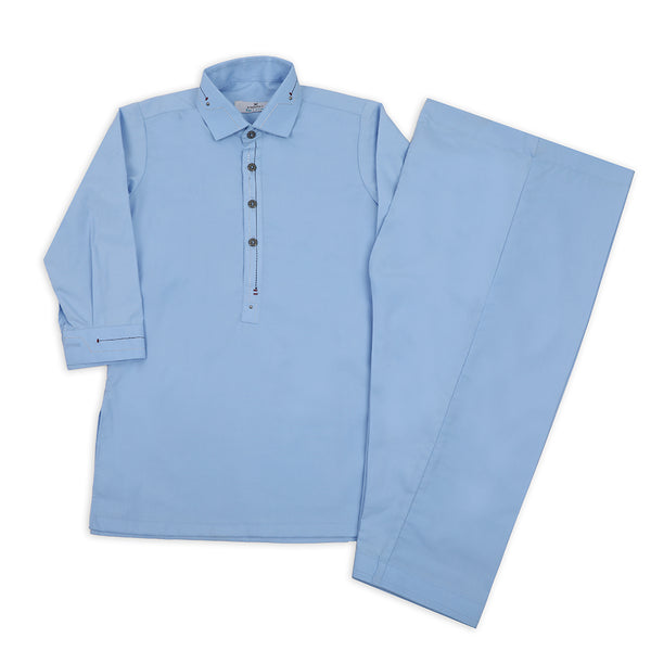 Eminent Boys Shalwar Suit - Sky Blue