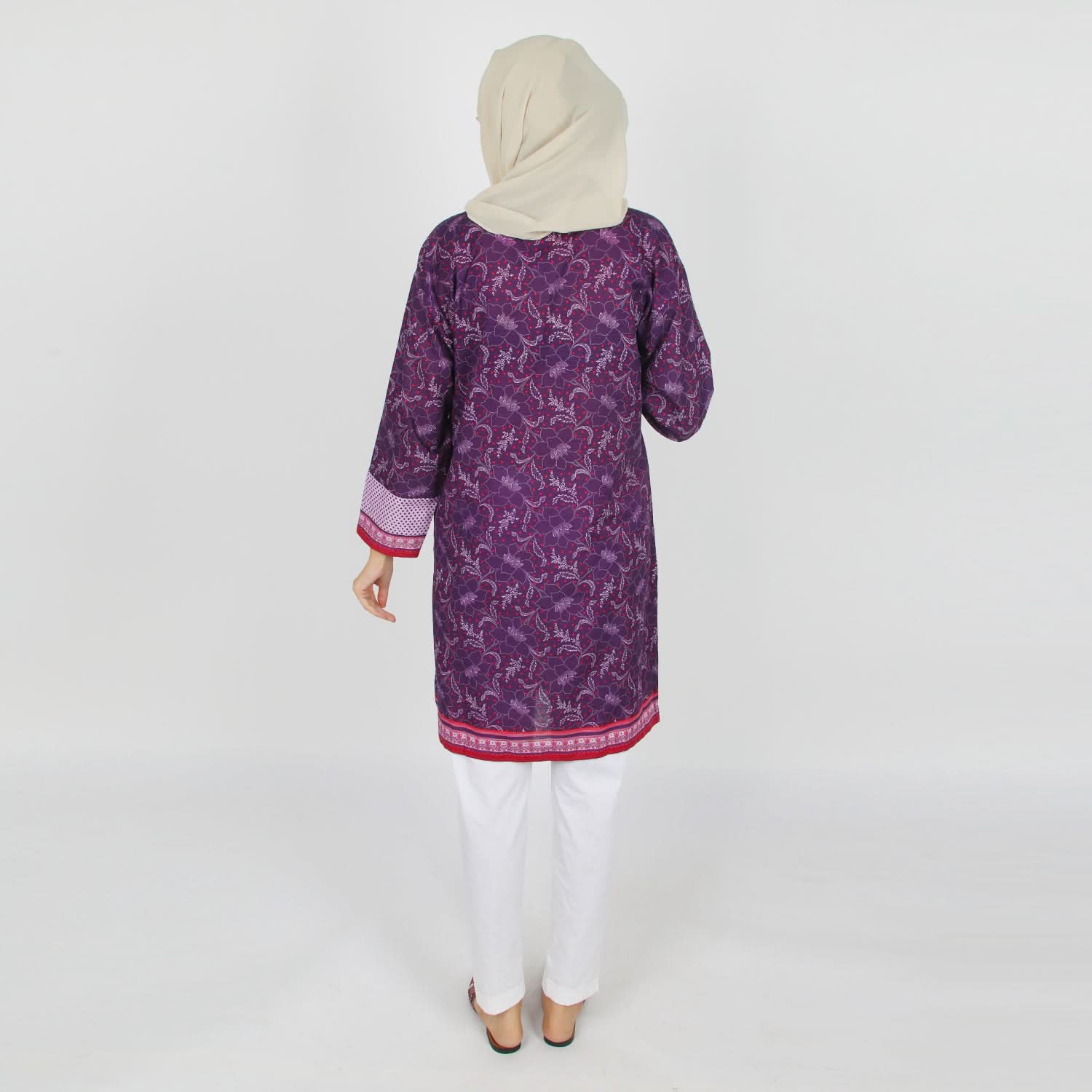 Eminent Women's Printed Khaddar Kurti - Purple, Women Ready Kurtis, Eminent, Chase Value