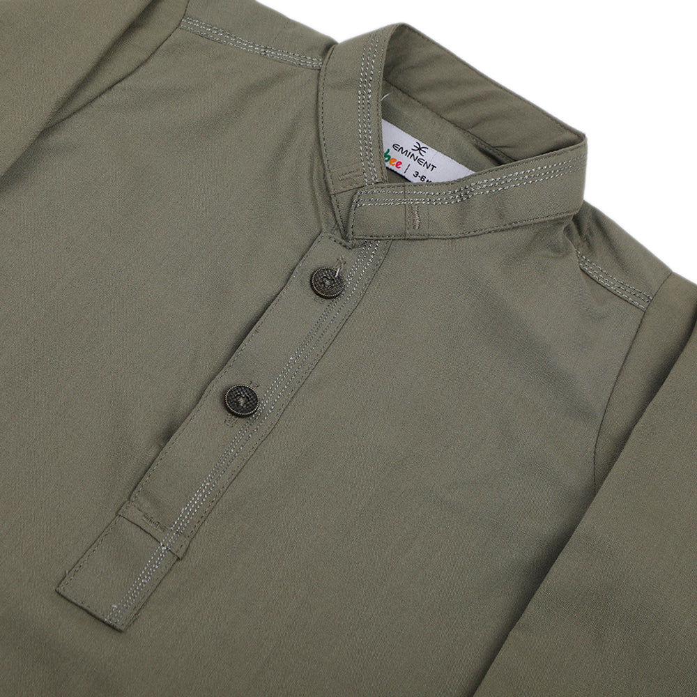 Eminent Newborn Boys Shalwar Suit - Olive Green, Newborn Boys Shalwar Suits, Eminent, Chase Value