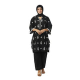 Women's Cotton Embroidered 2Pcs Suit - Black, Women Shalwar Suits, Chase Value, Chase Value