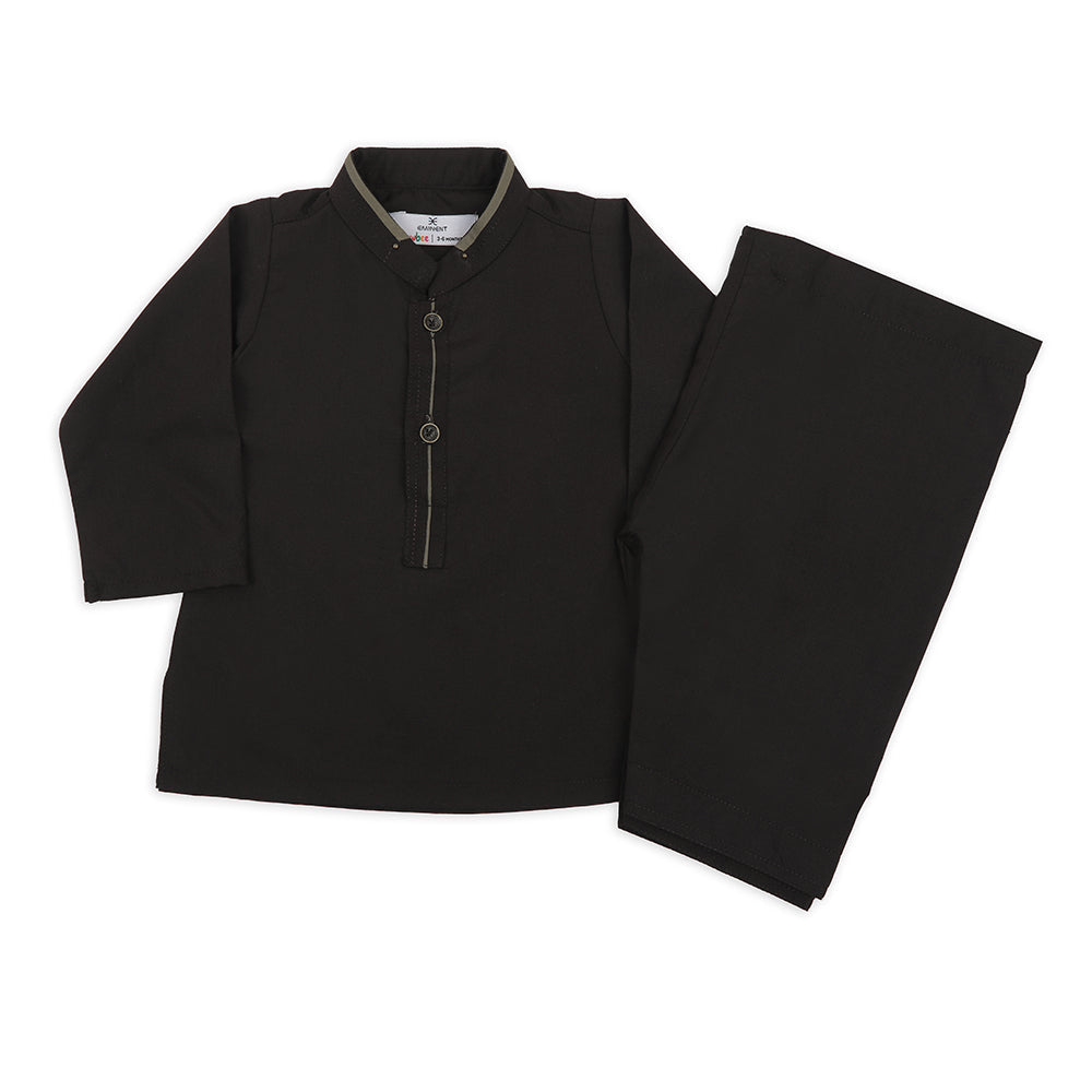Eminent Newborn Boys Shalwar Suit - Dark Brown, Newborn Boys Shalwar Suits, Eminent, Chase Value