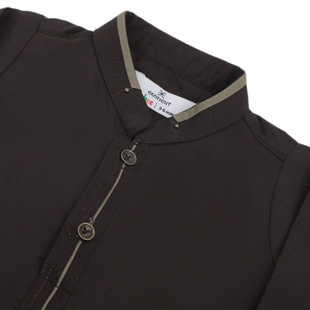 Eminent Newborn Boys Shalwar Suit - Dark Brown, Newborn Boys Shalwar Suits, Eminent, Chase Value