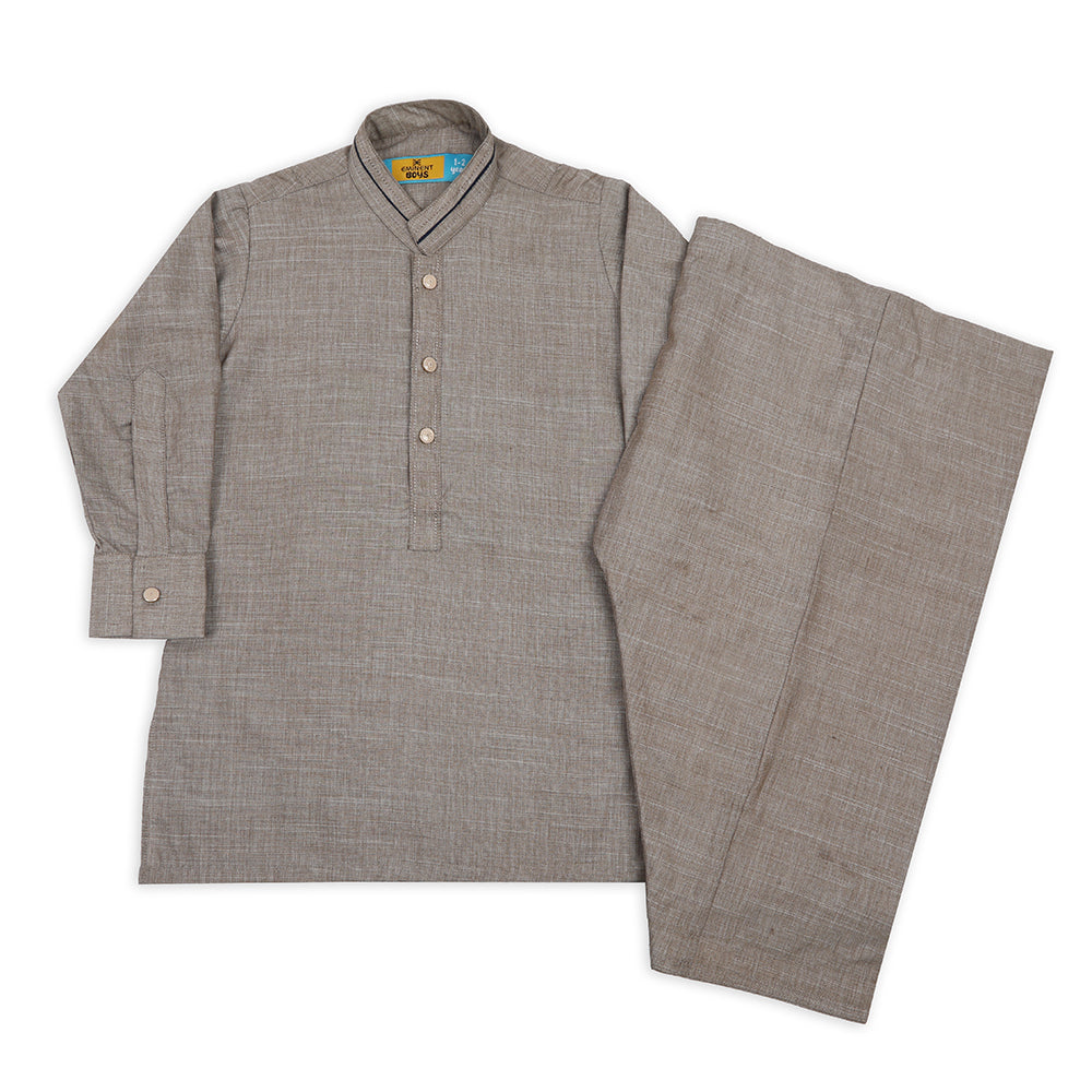 Eminent Boys Shalwar Suit - Brown, Boys Shalwar Kameez, Eminent, Chase Value