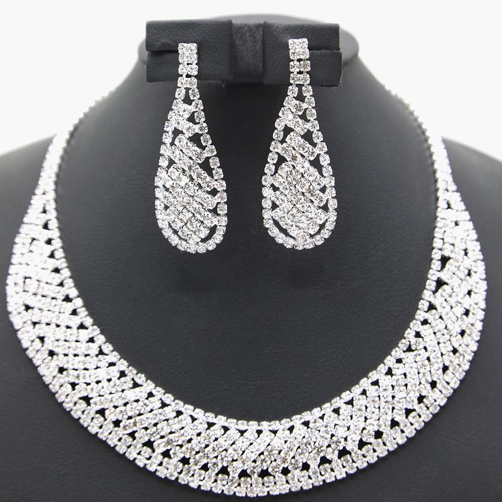 Women's Jewellery Silver Set - Silver, Women Jewellery Set, Chase Value, Chase Value