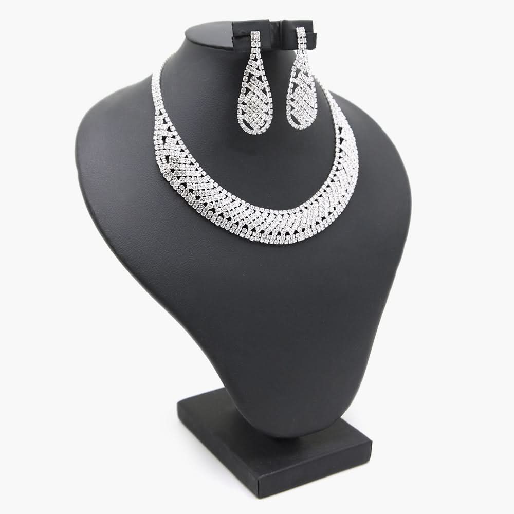 Women's Jewellery Silver Set - Silver, Women Jewellery Set, Chase Value, Chase Value