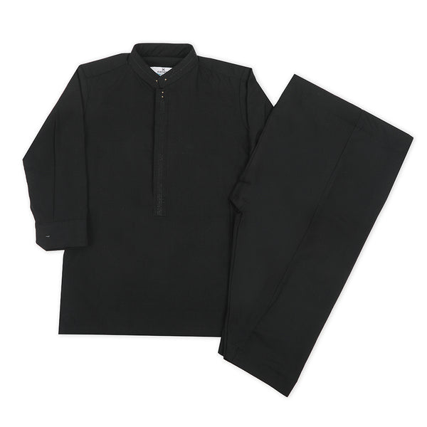 Eminent Boys Shalwar Suit - Black