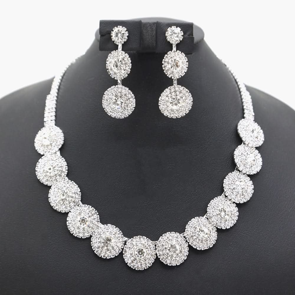 Women's Jewellery Silver Set - Silver, Women Jewellery Set, Chase Value, Chase Value