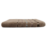 Dots Jacquard Bath Towel - Brown, Bath Towels, Chase Value, Chase Value