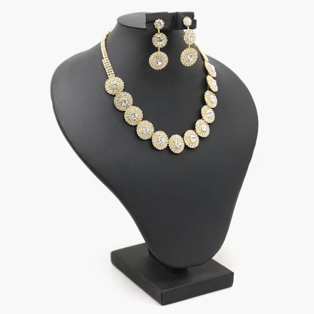 Women's Jewellery Golden Set - Golden, Women Jewellery Set, Chase Value, Chase Value