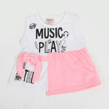 Newborn Girls Half Sleeves Frock - Pink, Newborn Girls Frocks, Chase Value, Chase Value