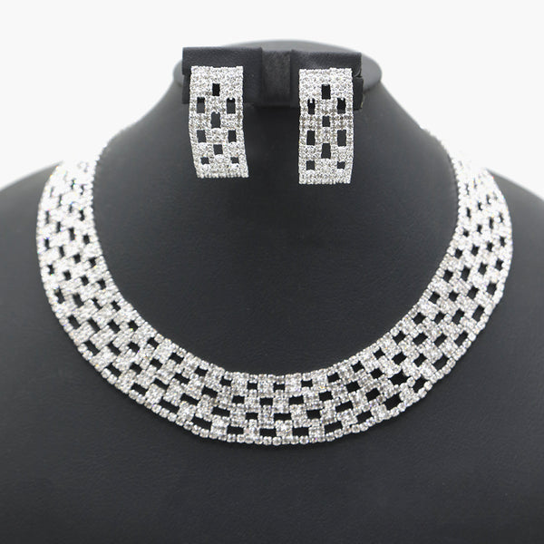 Women's Jewellery Silver Set - Silver