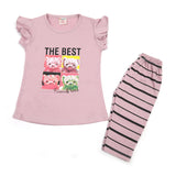 Girls Half Sleeves Suit - Light Purple, Girls Suits, Chase Value, Chase Value