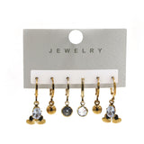 Girls Tops Card Zircon - Golden, Girls Earrings & Tops, Chase Value, Chase Value