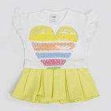 Newborn Girls Knitted Long Half Sleeves Top - Multi Color, Newborn Girls T-Shirts, Chase Value, Chase Value