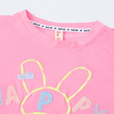 Girls Half Sleeves T-Shirt - Pink, Girls T-Shirts, Chase Value, Chase Value