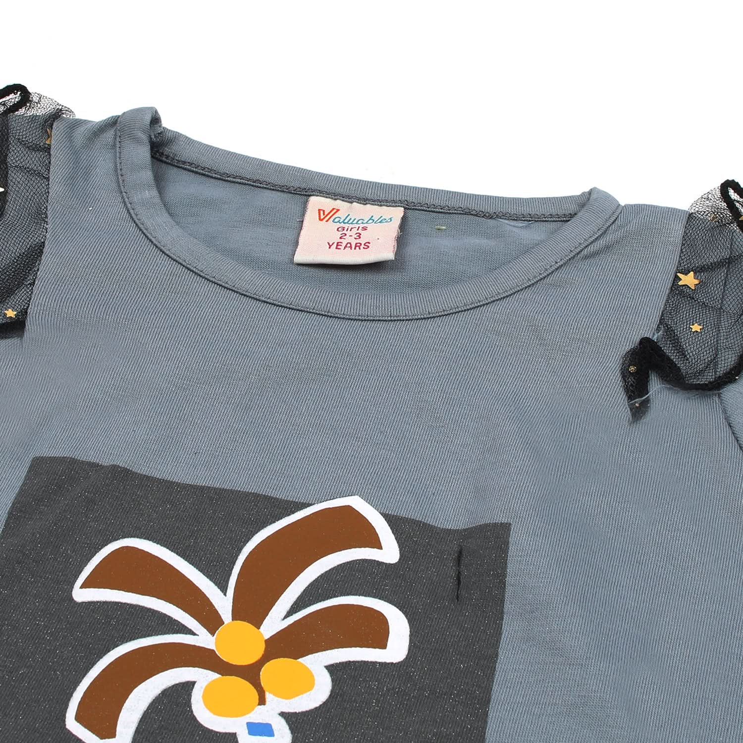 Girls Half Sleeves Suit - Grey, Girls Suits, Chase Value, Chase Value