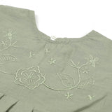 Girls Embroidered Frock - Green, Girls Frocks, Chase Value, Chase Value
