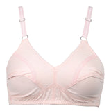Women's Cotton Bra Lace - Pink, Women Bras, Chase Value, Chase Value