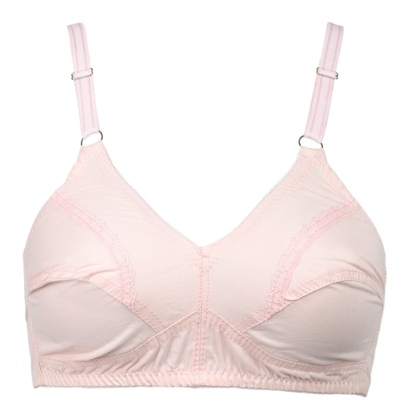 Women's Cotton Bra Lace - Pink