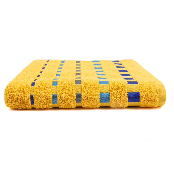 Dots Jacquard Face Towel - Yellow