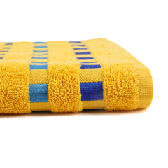 Dots Jacquard Face Towel - Yellow