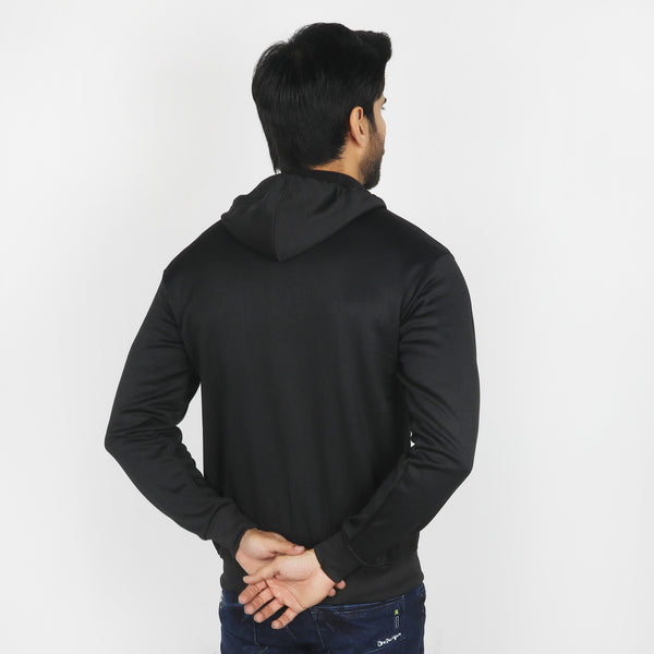 Men's Full Sleeves Jacket - Black