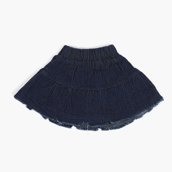 Newborn Girls Skirt - Dark Blue