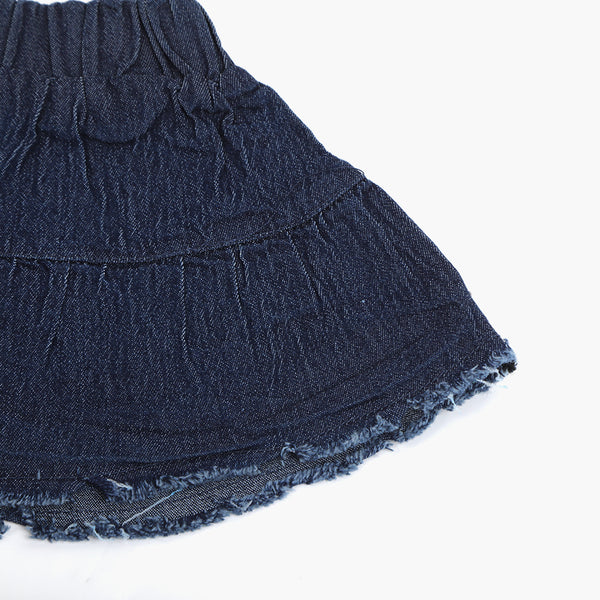 Newborn Girls Skirt - Dark Blue