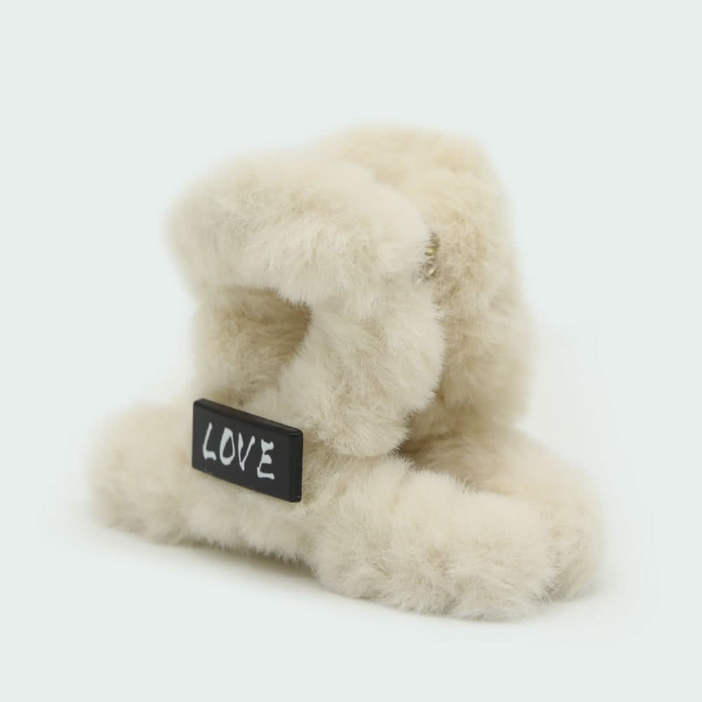 Small Furr Hair Catcher - Light Brown, Women Hair & Head Jewellery, Chase Value, Chase Value