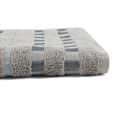 Dots Jacquard Face Towel - Grey