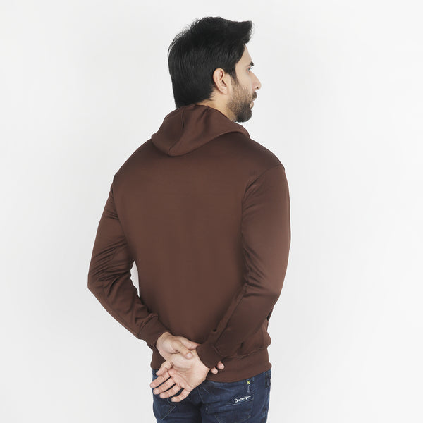 Men's Full Sleeves Track Suit - Brown