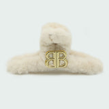 Large Furr Hair Catcher - Light Brown, Women Hair & Head Jewellery, Chase Value, Chase Value
