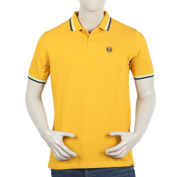 Eminent Men's Polo Half Sleeves T-Shirt - Mustard