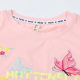 Girls Half Sleeves T-Shirt - Baby Pink, Girls T-Shirts, Chase Value, Chase Value