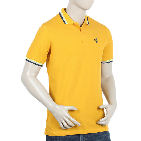 Eminent Men's Polo Half Sleeves T-Shirt - Mustard