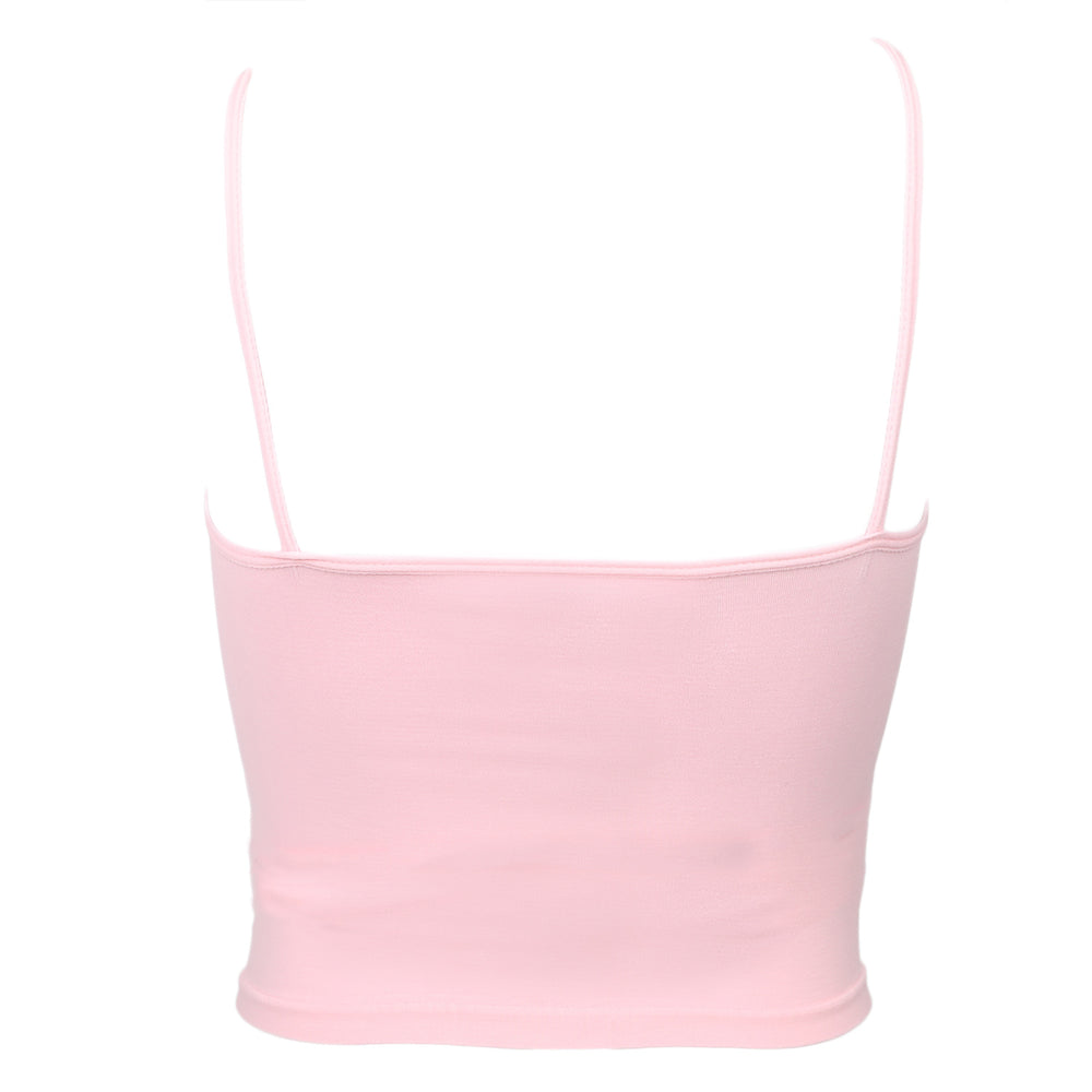 Girls Seamless Camisole - Baby Pink, Girls Shameez Camisole & Biddies, Chase Value, Chase Value