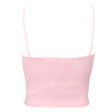 Girls Seamless Camisole - Baby Pink, Girls Shameez Camisole & Biddies, Chase Value, Chase Value