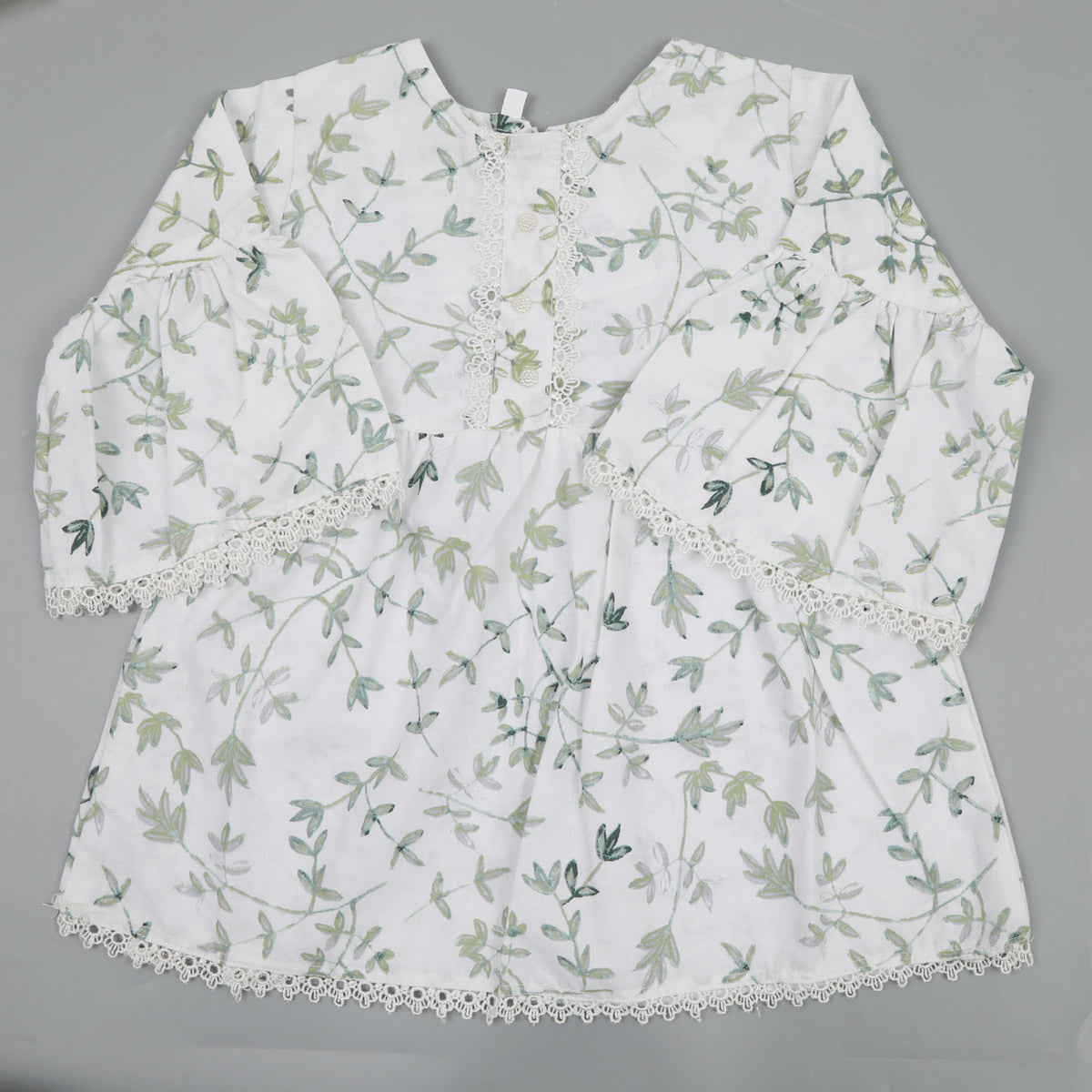 Girls Lace Frock - Green, Girls Frocks, Chase Value, Chase Value