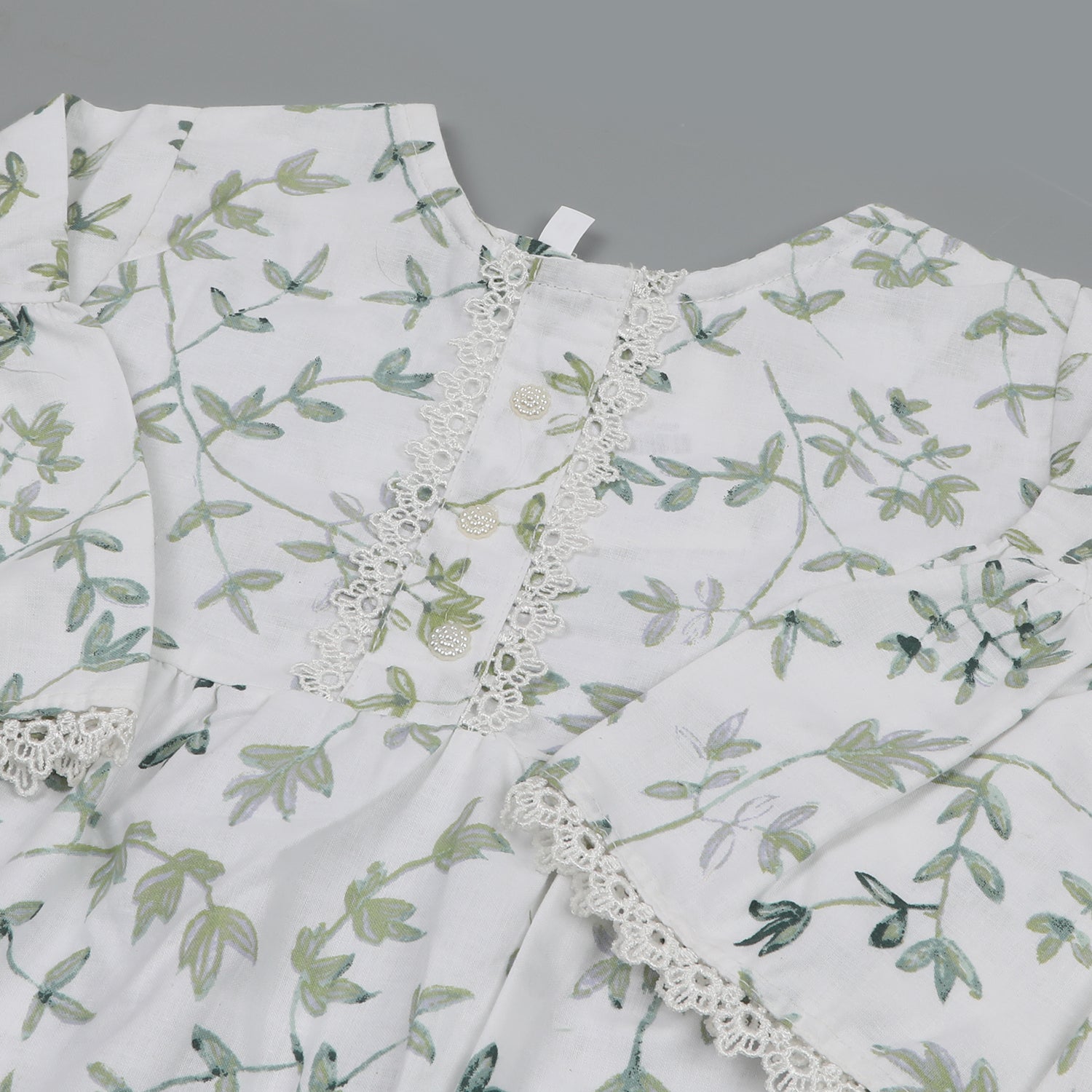 Girls Lace Frock - Green, Girls Frocks, Chase Value, Chase Value