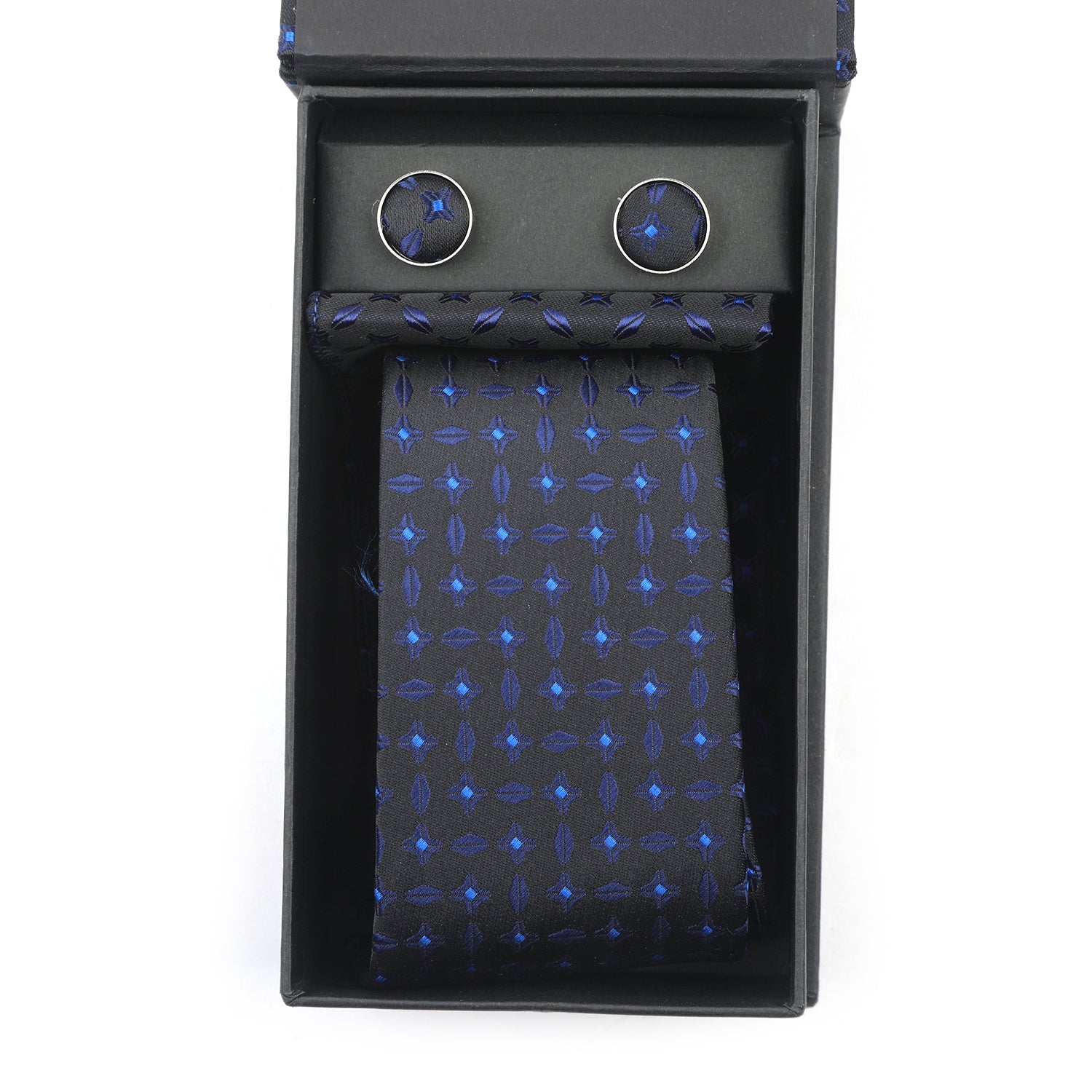 Men's Neck Tie Box - Navy Blue, Men's Tie, Chase Value, Chase Value