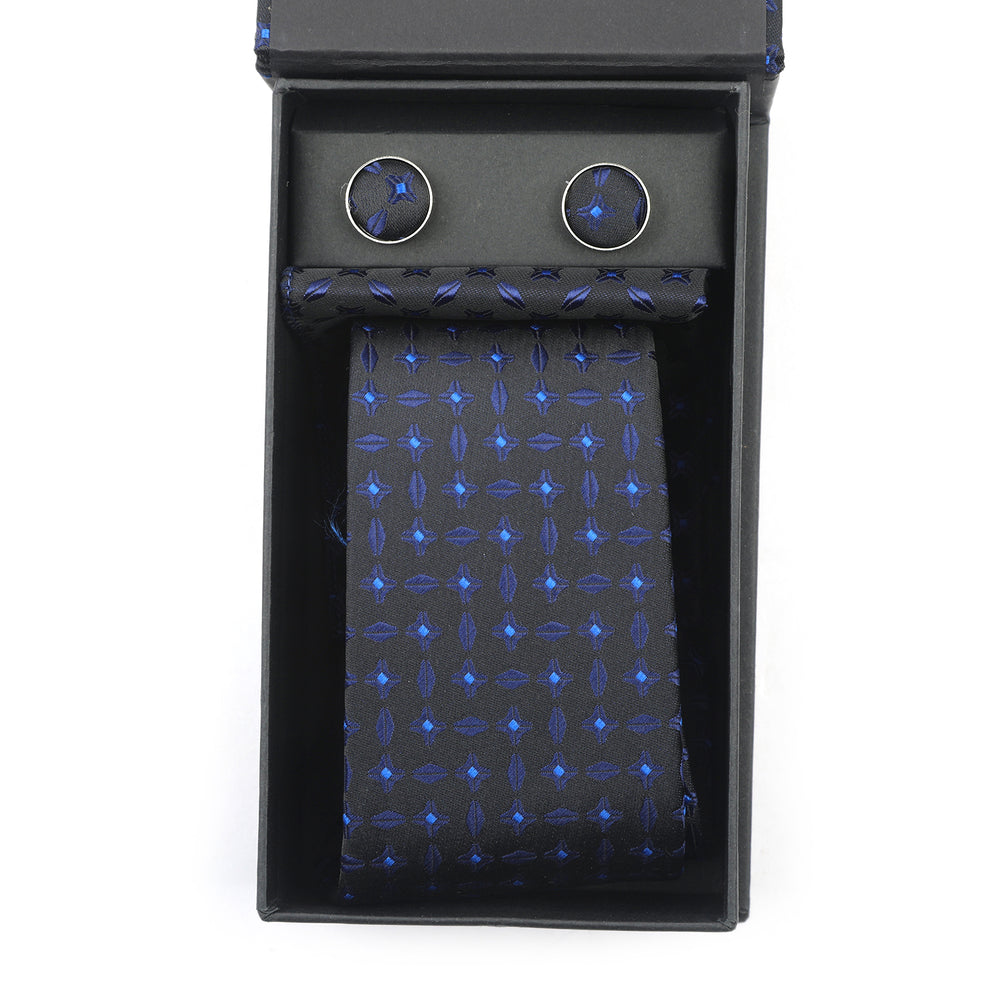 Men's Neck Tie Box - Navy Blue, Men's Tie, Chase Value, Chase Value