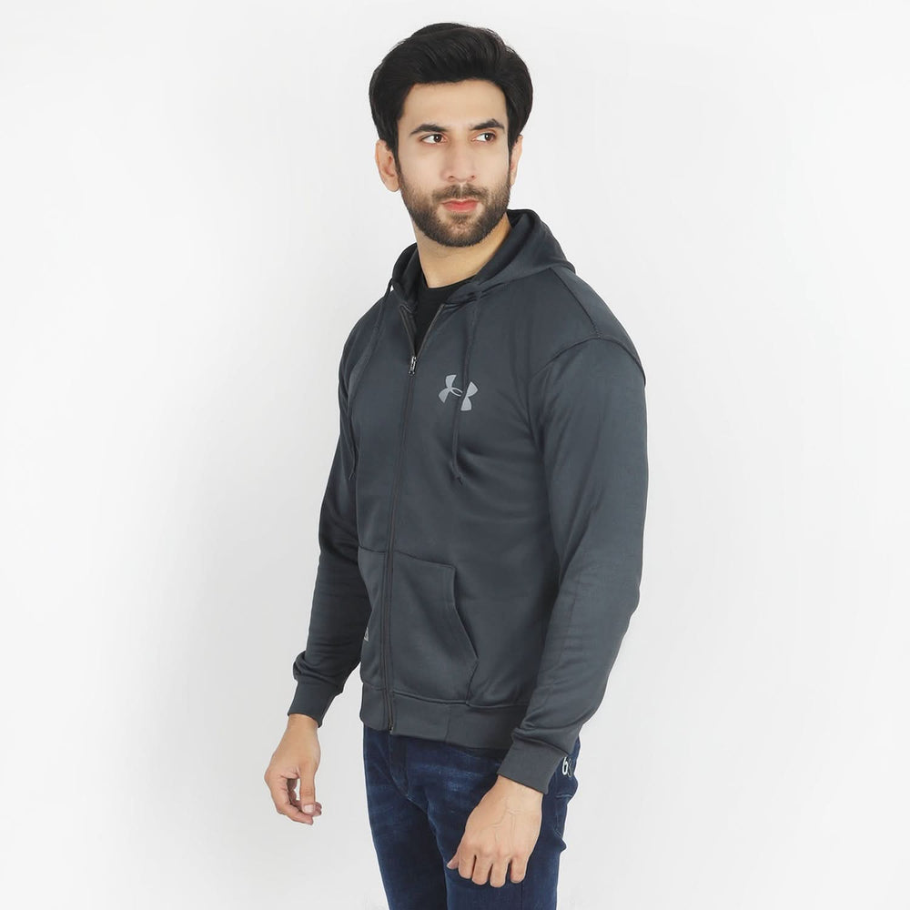Men's Full Sleeves Jacket - Dark Grey, Men's Jackets & Hoodies, Chase Value, Chase Value