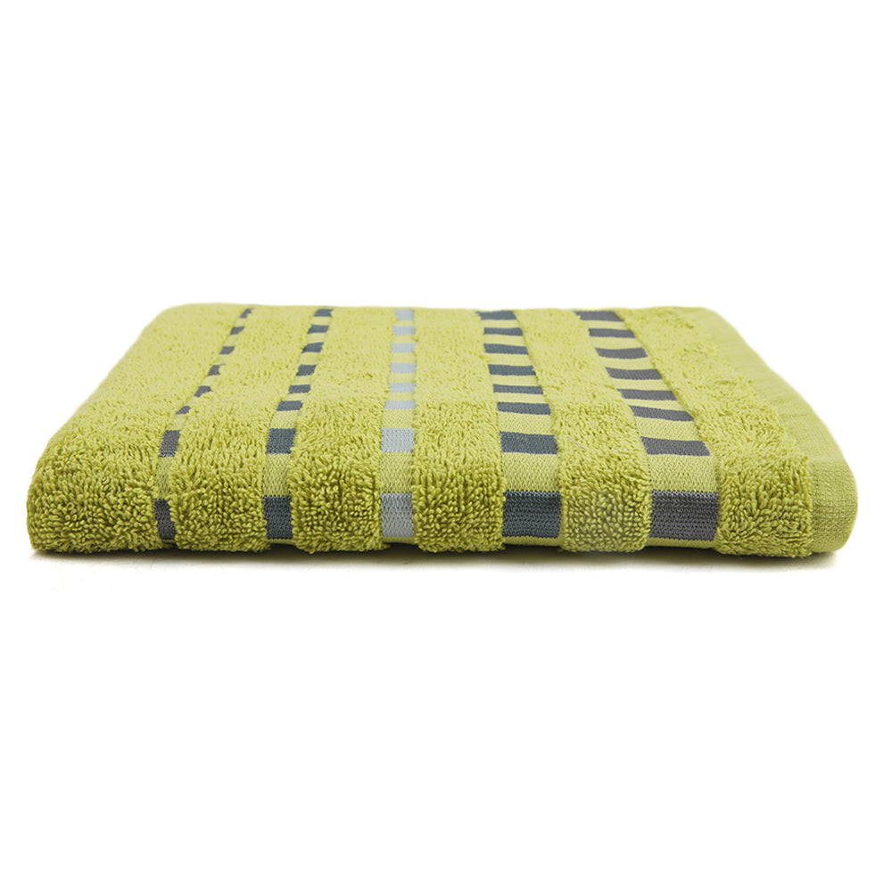 Dots Jacquard Face Towel - Lime Green, Face Towels, Chase Value, Chase Value