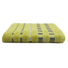 Dots Jacquard Face Towel - Lime Green