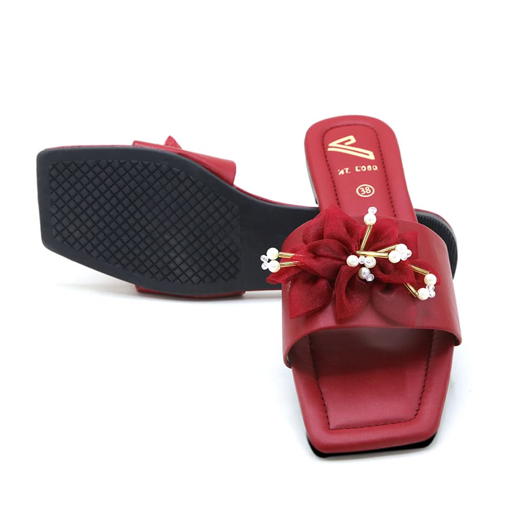 Women's Slipper - Maroon, Women Slippers, Chase Value, Chase Value